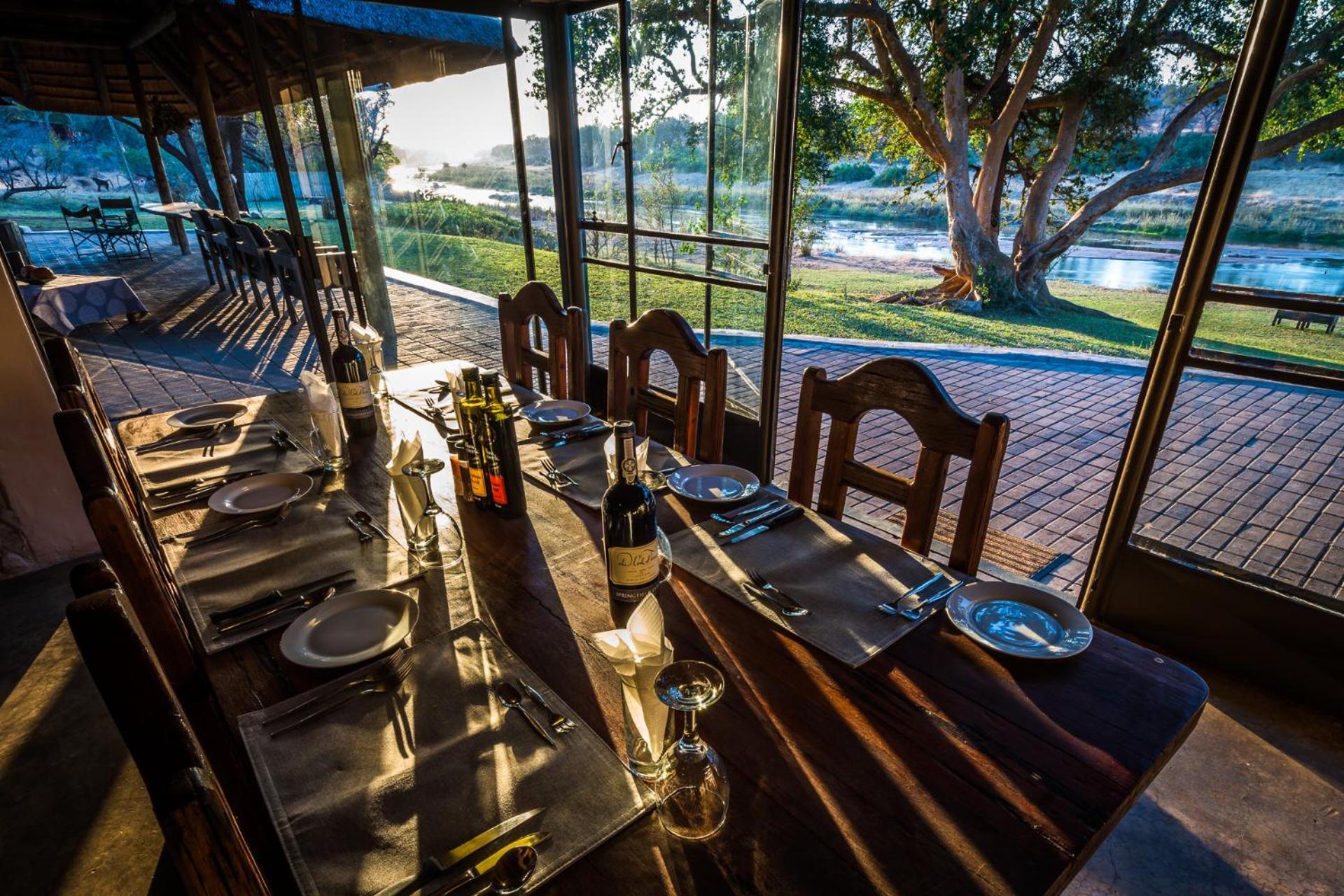 Maninghi Lodge Balule Game Reserve Esterno foto